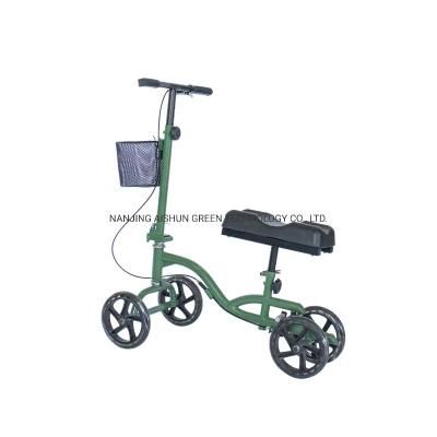 Steel Foldable Walking Rollator Knee Walker Scooter