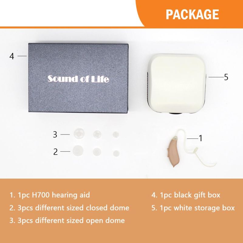 Ear Programmable Aids Digital Sound Emplifie Hearing Aid with CE