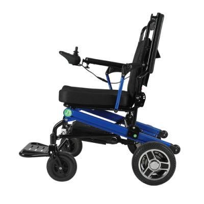European Comfortable Electric Folding Power Wheelchair for Disabled People