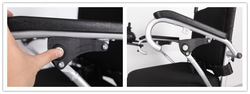 Rehabilitation Medical Equipment Aluminum Alloy Power Wheelchair
