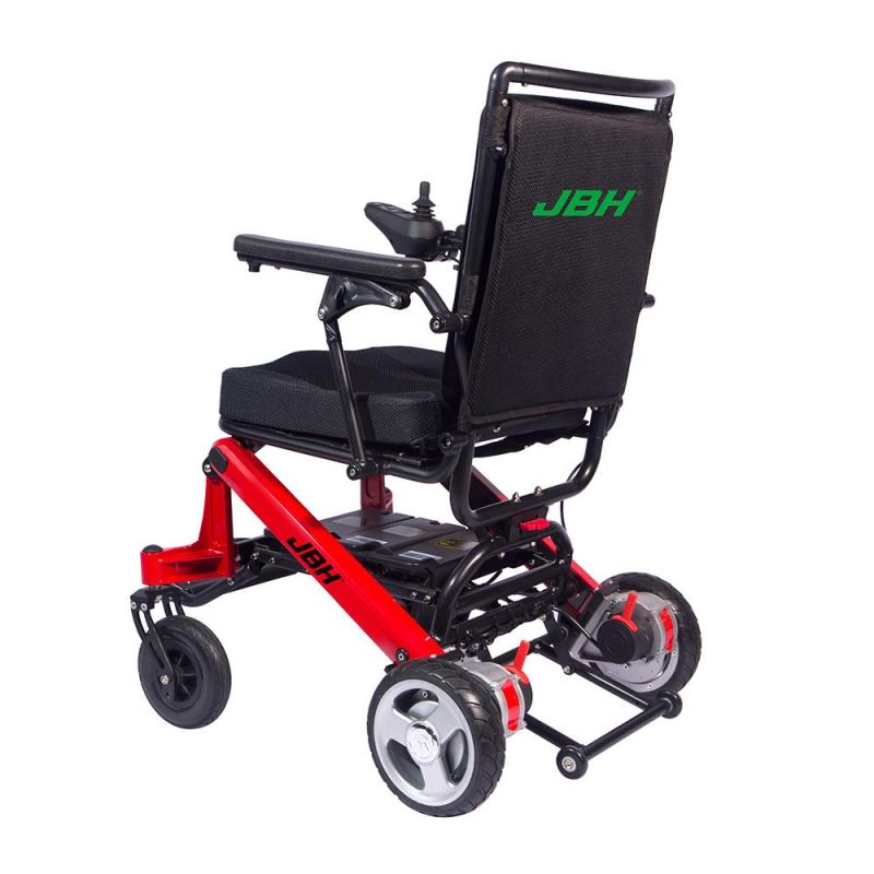 CE Certificate Folding Power Wheelchair Electric Wheelchair with Solid Tires