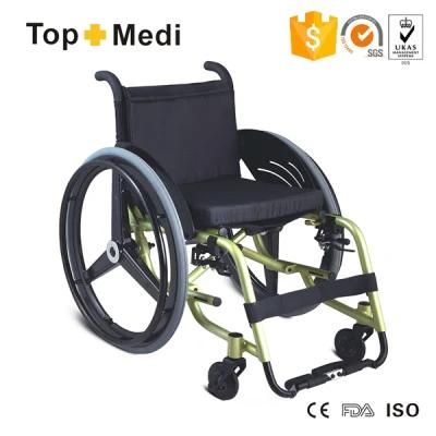 High End Carbon Fiber Rear Wheel Manual Sport Wheelchair