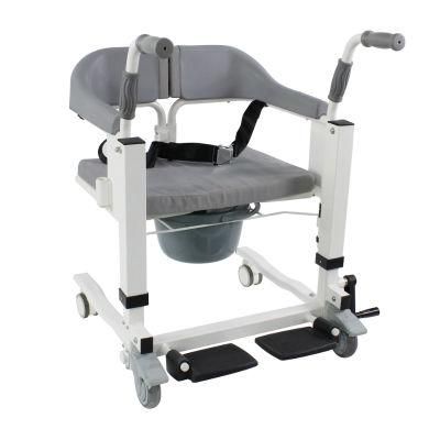 Patient Lift Seat Mover Transfer Medical Shower Commode Chair Wheelchair