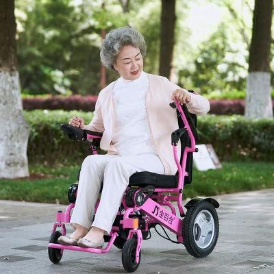 Extreme Comfort Light Weight Electric Folding Power Wheelchair with Ce&FDA