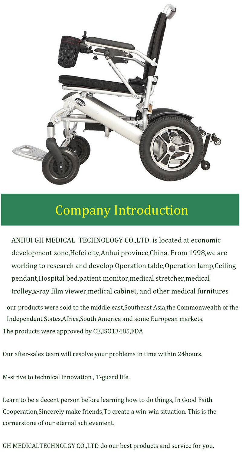 Light Folding Electric Wheelchair Is Suitable for The Disabled and The Elderly Electric Travel Wheelchair