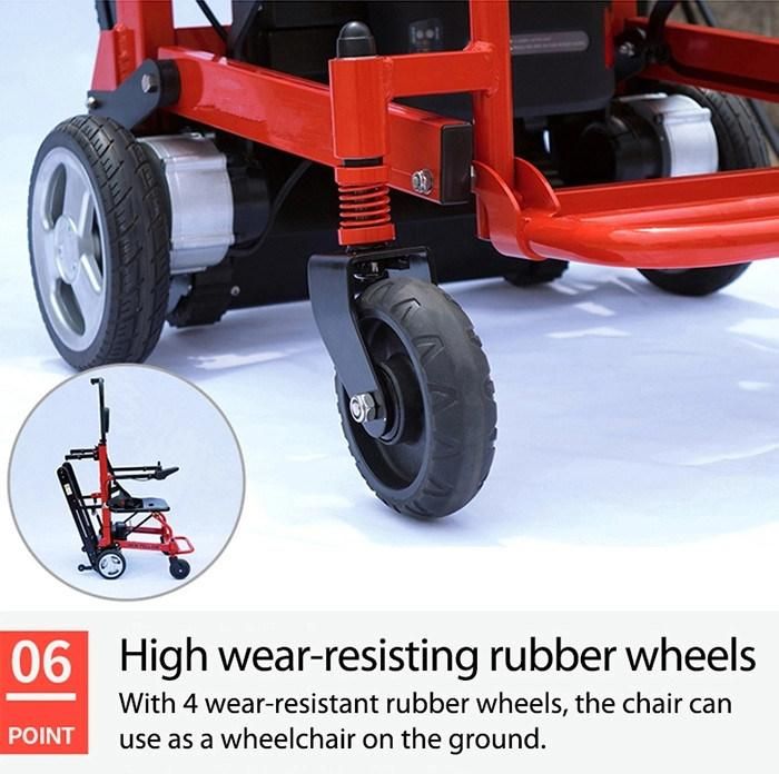 Folding Power Wheelchair and Electric Stair Stretcher