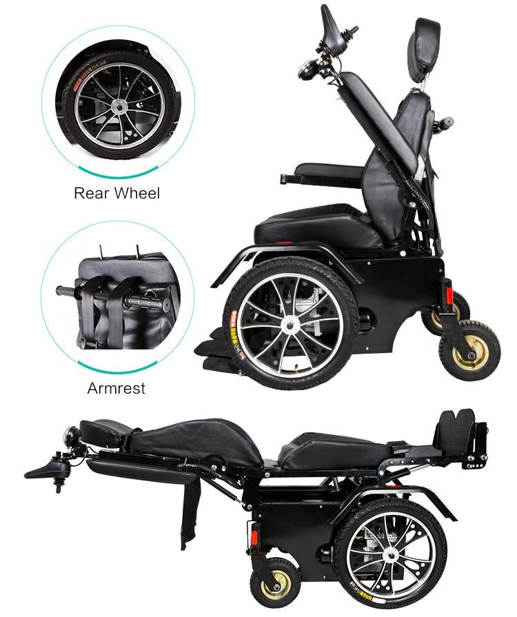 Jbh-Z01 Luxury Heavy Electric Standing and Lying Power Electric Wheelchair