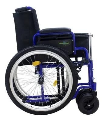 CE Approved Folding Silla De Ruedas Wheelchair with All Terrain Tyre