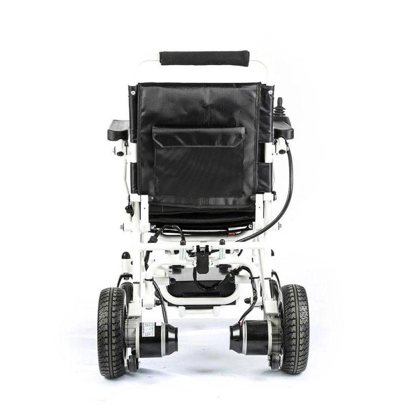 Health Care Supplies Folding Lightweight Electric Wheelchair for Disabled