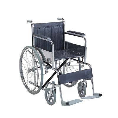 Rehabilitation Product Large Sale Manual Wheelchair for Disabled