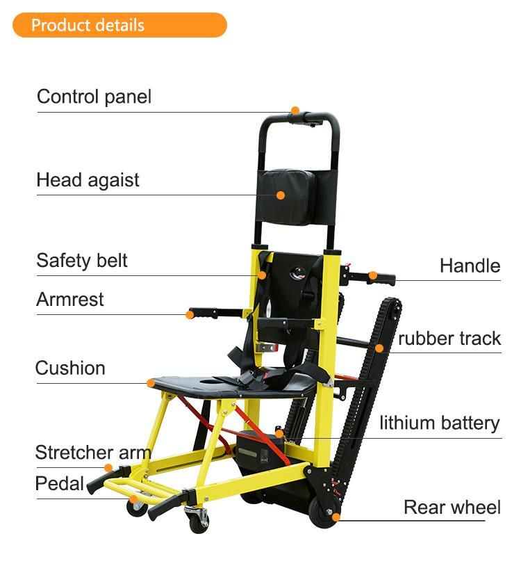 Folding Automatic Stair Climbing Electric Wheelchair