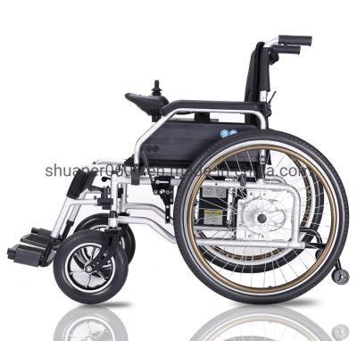 Safer and Cheaper Price Upgraded Electric Mobility Scooter Handicapped Foldable Wheelchair