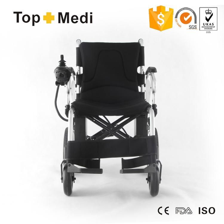 Topmedi Handicapped High Performance Foldable Power Electric Wheelchair China