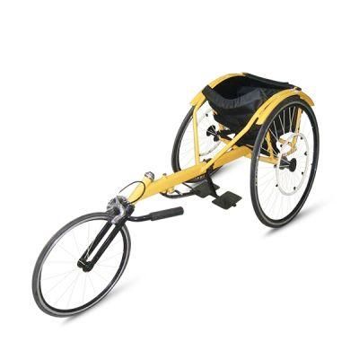 Lightweight Training Tricycle Speed Aluminum Steel Power Folding Wheel Chair Manual Electric Leisure and Sports Wheelchair