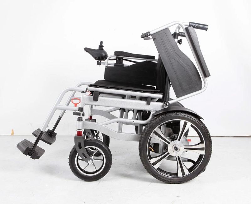 Hot Selling Portable Elctric Wheelchair Folding Power Wheel Chair for Disabled