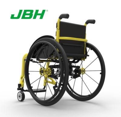Jbh S004 Demanding Wheelchair for Daily Use Foldable Manual Wheelchair