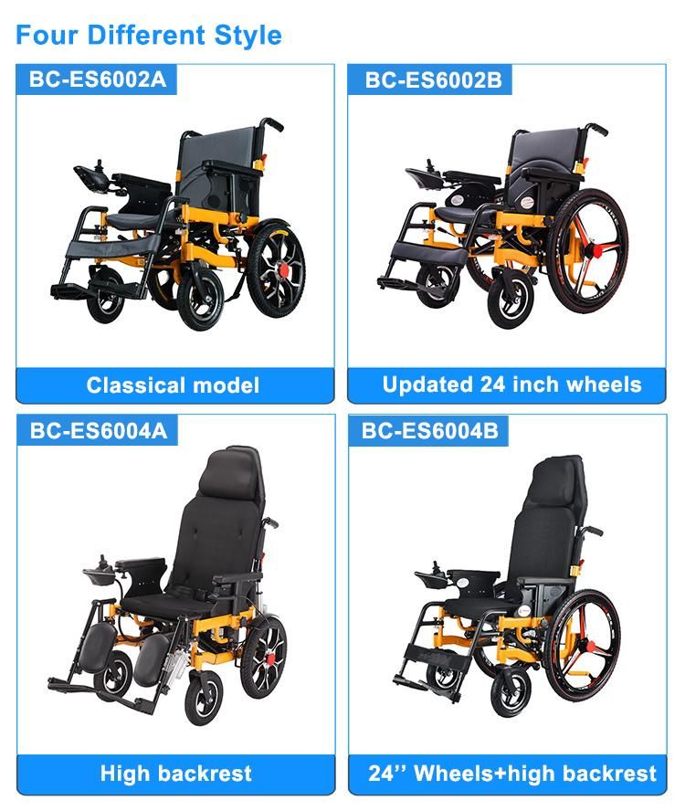 China Electric CE Approved Ghmed Price Ultra Lightweight Transfer Folding Scooter Aluminum Wheelchair