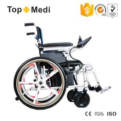 Topmedi Hospital China Wheelchair Wholesalers Folding Electric Wheelchair