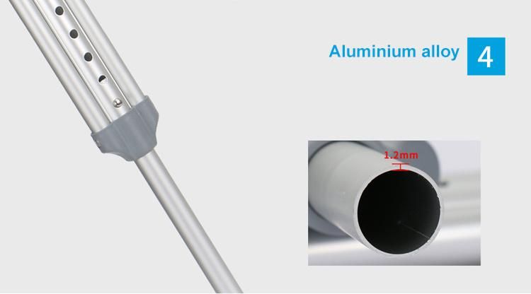Adjust Aluminium Medical Lightweight Elbow Crutch Price