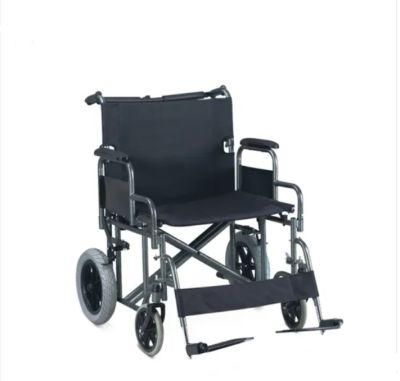 Economy Large Size Heavy Duty Wheelchair 420lbs