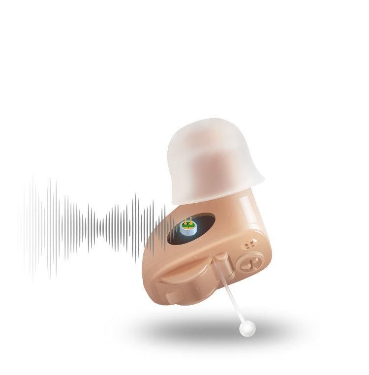 Analog Ite Hearing Aid for People with Poor Hearing