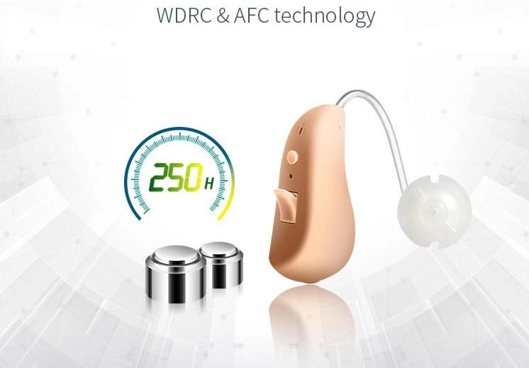 Hearing Aids for Elderly Deaf Ears Wireless Invisible Non-Rechargeable Battery