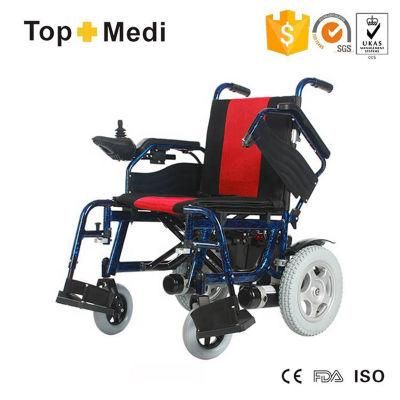 Elderly Care Products Folding Electric Wheelchair for Sale