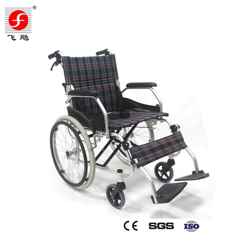 Chinese Factory Hot Selling Aluminum Wheelchair for The Elderly