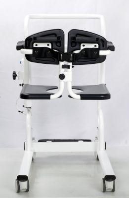 Easy to Carry Electric Lifting Transfer Commode for Disabled