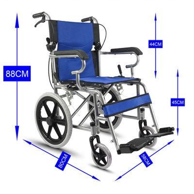 Aluminium Alloy Ghmed Standard Package China Wheel Chair Wheelchair with CE
