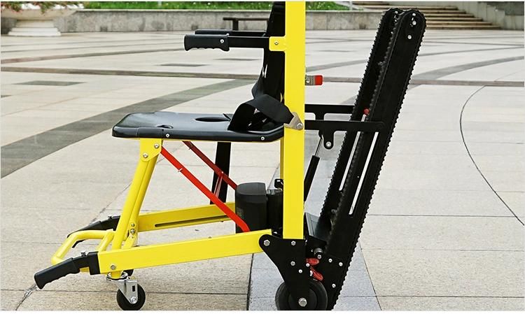 Aluminium Foldable Electric Stretcher Stair Climbing Wheelchair