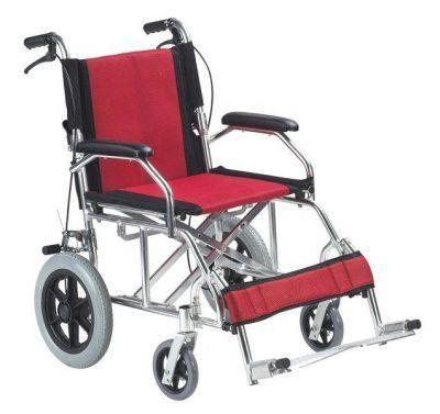 Factory Direct Sales Lightweight Aluminum Folding Wheelchair for Disabled