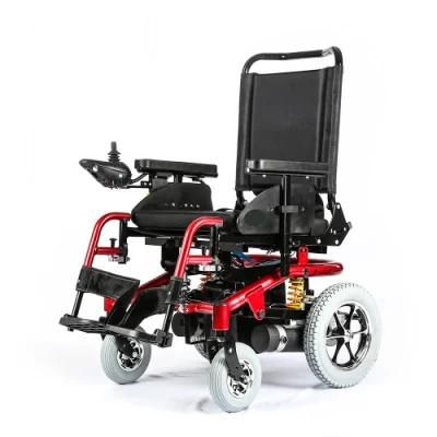 Medical Equipment Power Reclining High Back Electric Wheelchair for Disabled