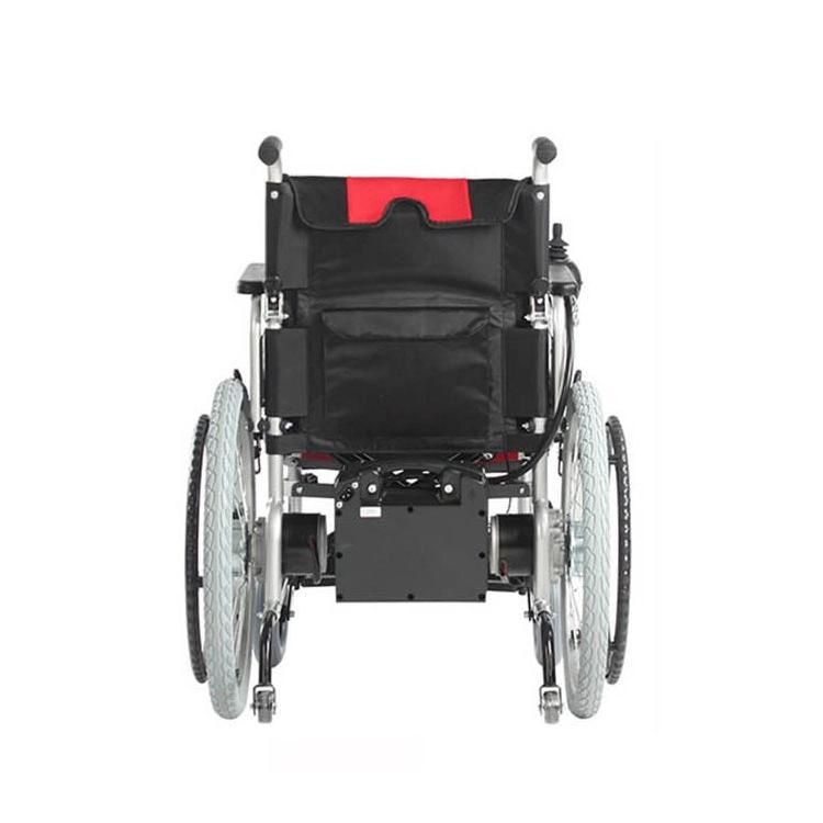 Detachable Battery Box Folding Electric Wheelchair for Disabled People