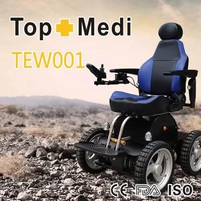 Topmedi Strong Motor off-Road Power Electric Wheelchair