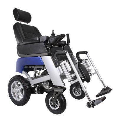 CE Approved Heavy Handicapped Electric Wheelchair for Disabled