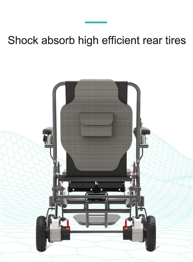 Jbh D20 Cheapest Economic Used Electric Power Wheelchair for Disabled