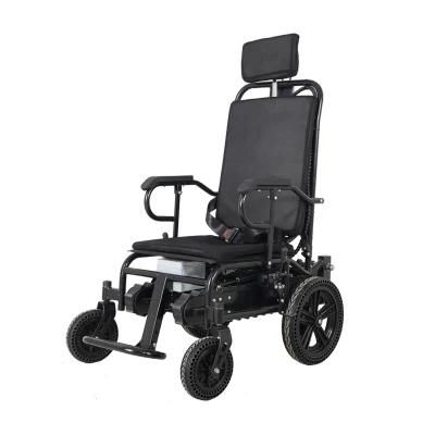 Factory Supply Lightweight Portable Folding Electric Wheelchair