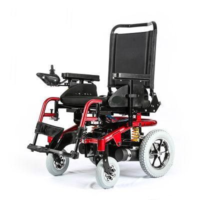 High End Adjustable Backrest Angle Power Electric Wheelchair