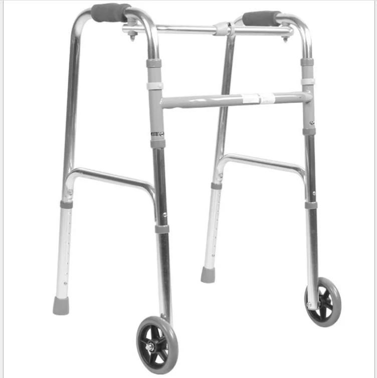 High Quality Medical Aluminum Adult Walker for Disabled Walking Rollator