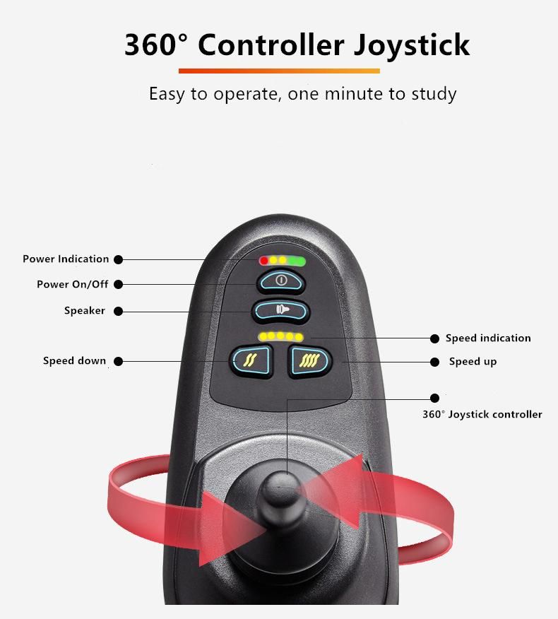 Easy Taking Folding Electric Power Lightweight Wheelchair