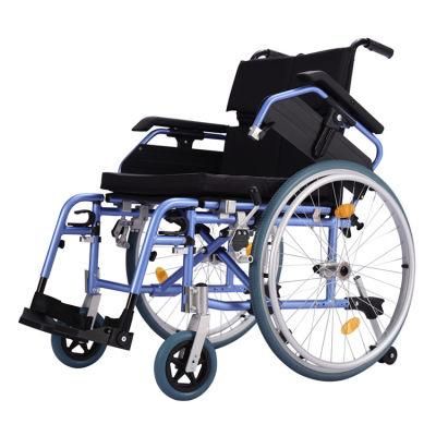 Top Grade Ultralight Aluminum Frame Handicapped Folding Wheel Chair