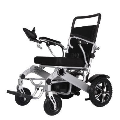 Folded Power Wheelchair with Brush Motor
