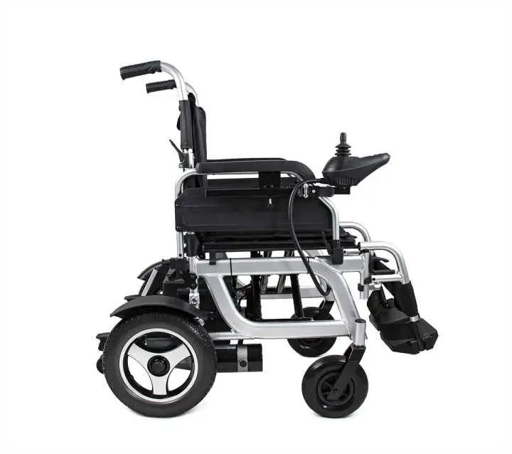 Rehabilitation Handicapped Outdoor Powered Motorized Folding Electric Wheelchair for Elderly