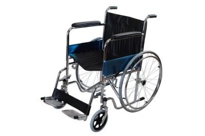 Best Sale Folding Wheel Chair Manual Wheelchair for The Elderly