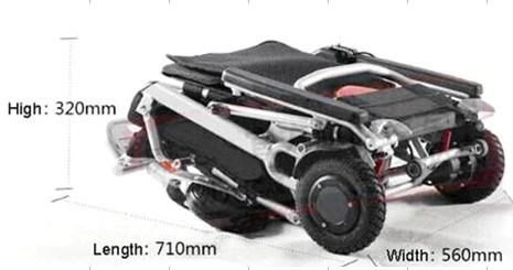 Power Wheelchair Electric Wheelchair 007