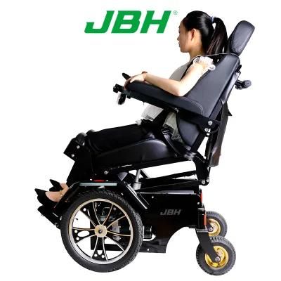 New Steel Handicapped Automatic Power Electric Standing Wheelchair