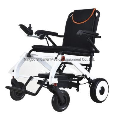 Disabled-Friendly Portable Lightweight Aluminum Foldable Power Wheel Chair Cheap Price Folding Electric Wheelchair