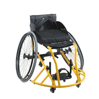 Aluminum Manual Sport Basketball Center Wheelchair for Disabled