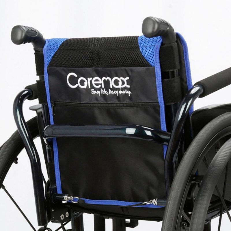 Medical Equipment Manual Wheelchair with Armrests and Rotatable Wheels